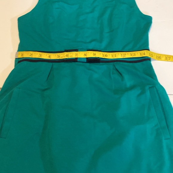 Beautiful green Friends of Couture sleeveless dress*fully lined cotton blend - Picture 6 of 7
